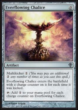 Magic the Gathering: Worldwake (Base Set) card 123 Everflowing Chalice