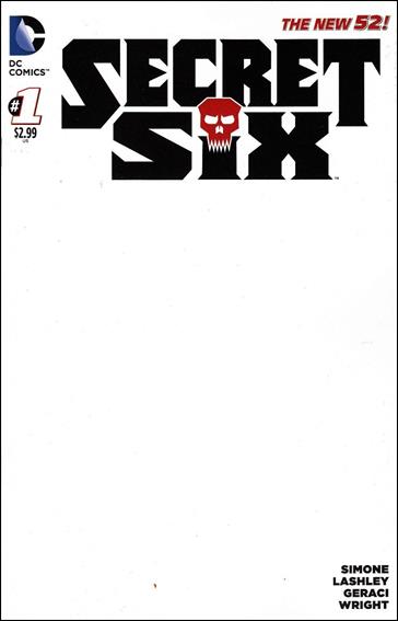 Secret Six (2015) issue 1-C Blank/Sketch Cover