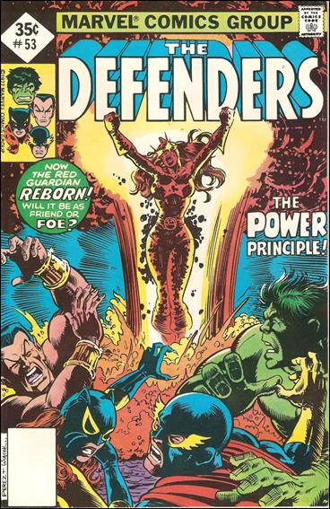 Defenders (1972) issue 53-C Whitman Cover