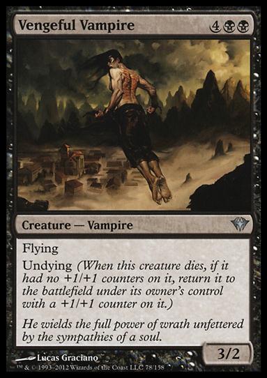 Magic the Gathering: Dark Ascension (Base Set) card 78 Vengeful Vampire