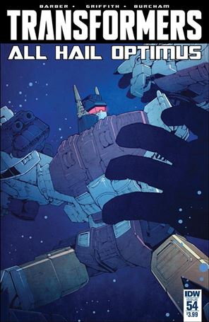 Transformers (2014) issue 54 Andrew Griffith Cover