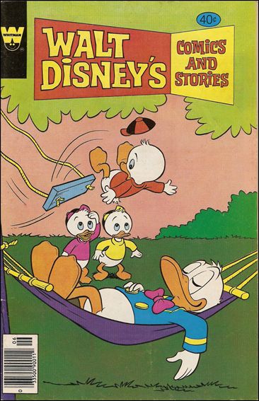Walt Disney's Comics and Stories (1940) issue 465-B Whitman Cover