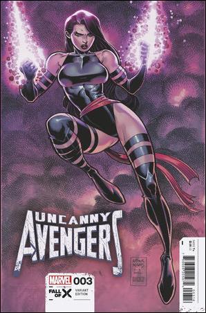 Uncanny Avengers (2023) issue 3-H Arthur Adams 1:50 Cover