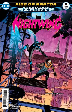 Nightwing (2016) issue 8 Javier Fernandez Cover
