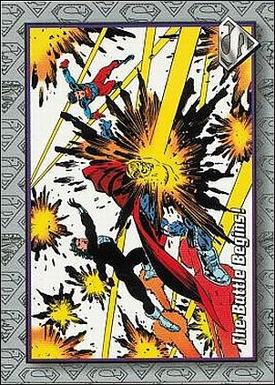 Return of Superman (Base Set) card 66 The Battle Begins!