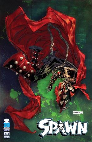 Spawn issue 334-B Carlo Barberi Cover