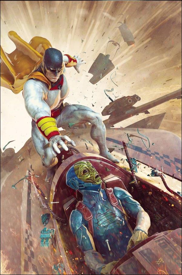 Space Ghost (2024) issue 3-J Bjorn Barends 1:10 Virgin Cardstock Cover