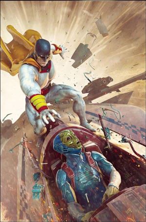 Space Ghost (2024) issue 3-J Bjorn Barends 1:10 Virgin Cardstock Cover
