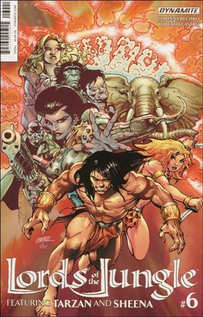 Lords of the Jungle issue 6-B Roberto Castro Cover
