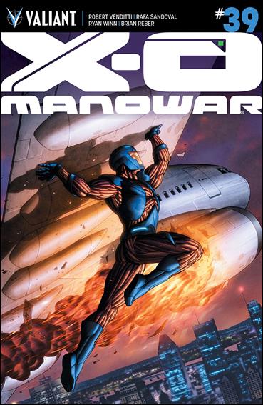 X-O Manowar (2012)  issue 39-D Brent Peeples 1:20 Cover
