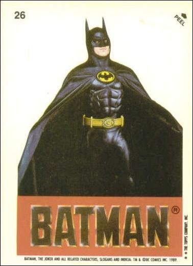 Batman: Series 2 (Sticker Subset) card 26