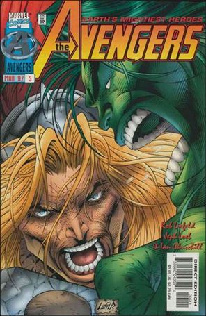 Avengers (1996)   issue 5 Rob Liefeld Cover