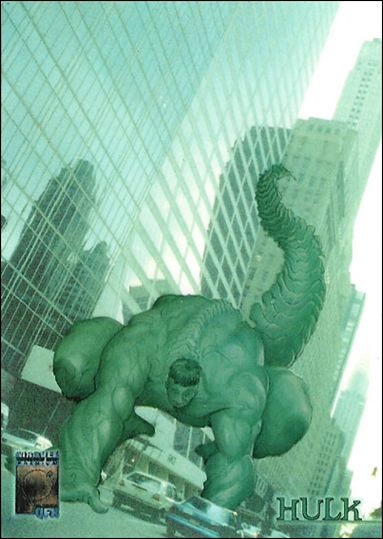 Marvel Premium QFX (Heroes Reformed Photographix Subset) card 3 Hulk