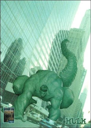 Marvel Premium QFX (Heroes Reformed Photographix Subset) card 3 Hulk
