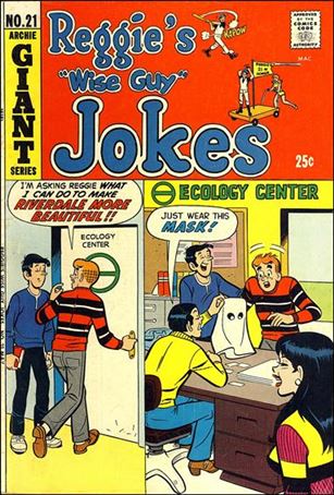 Reggie's Wise Guy Jokes issue 21