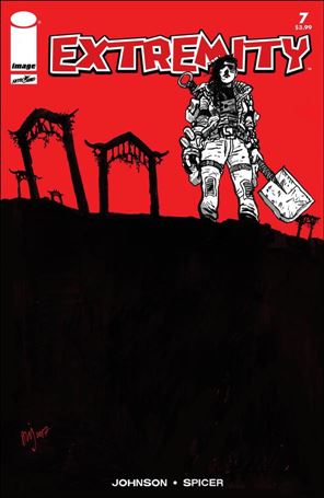 Extremity issue 7-B Walking Dead Tribute Cover