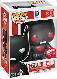 POP! Heroes figure 33-B Batman Beyond (Metallic)
