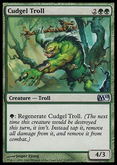 Magic the Gathering: 2010 Core Set (Base Set) card 174 Cudgel Troll