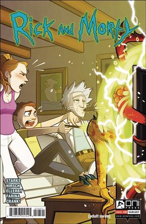 Rick and Morty (2015) issue 28-B Carolyn Main Cover