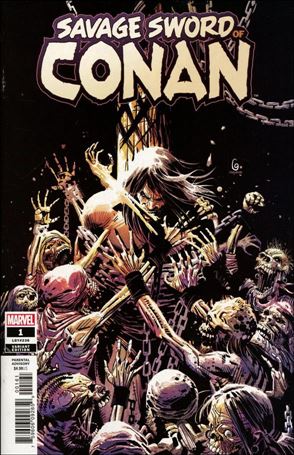 Savage Sword of Conan (2019) issue 1-D Ron Garney 1:25 Color Cover