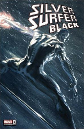 Silver Surfer: Black issue 1-SF Gabriele Dell'Otto Iron Lion Cover 1/3000