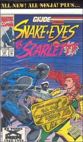 G.I. Joe: A Real American Hero issue 137 Polybagged with Trading Card