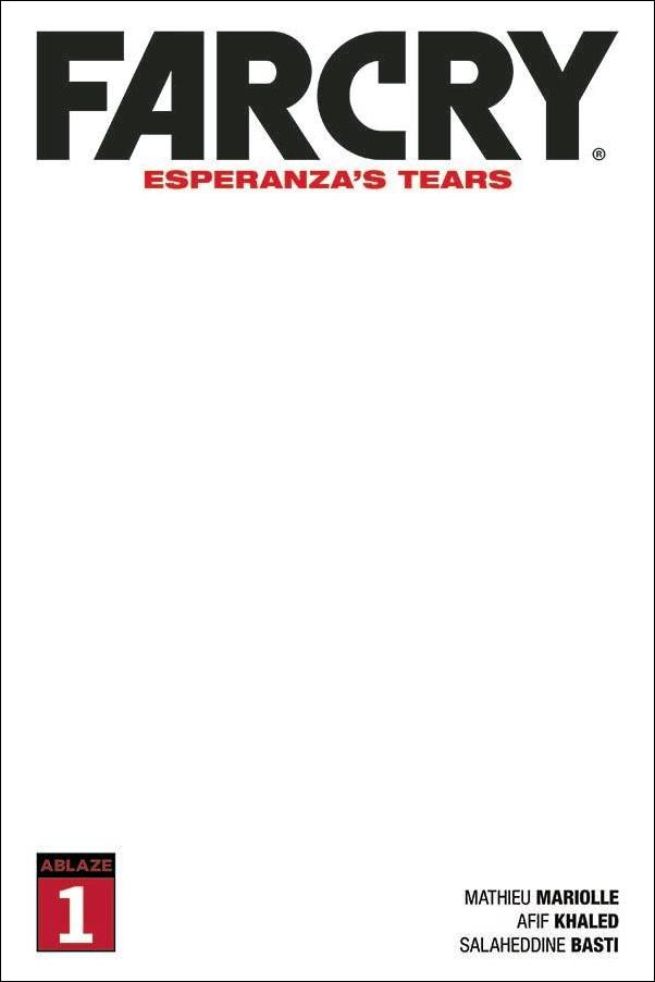 Far Cry: Esperanza's Tears issue 1-E Blank/Sketch Cover