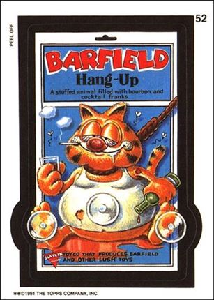 Wacky Packages (Base Set) card 52 Barfield