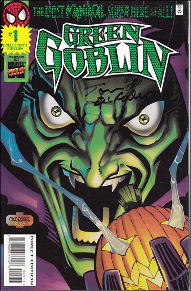 Green Goblin issue 1-B DF (Signed by Tom DeFalco) 1/2000