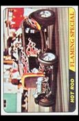 Hot Rods (Base Set) card 43 Flaming Special (Orange Back)
