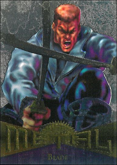Marvel Metal (Parallel Flasher Set) card 56 Blade