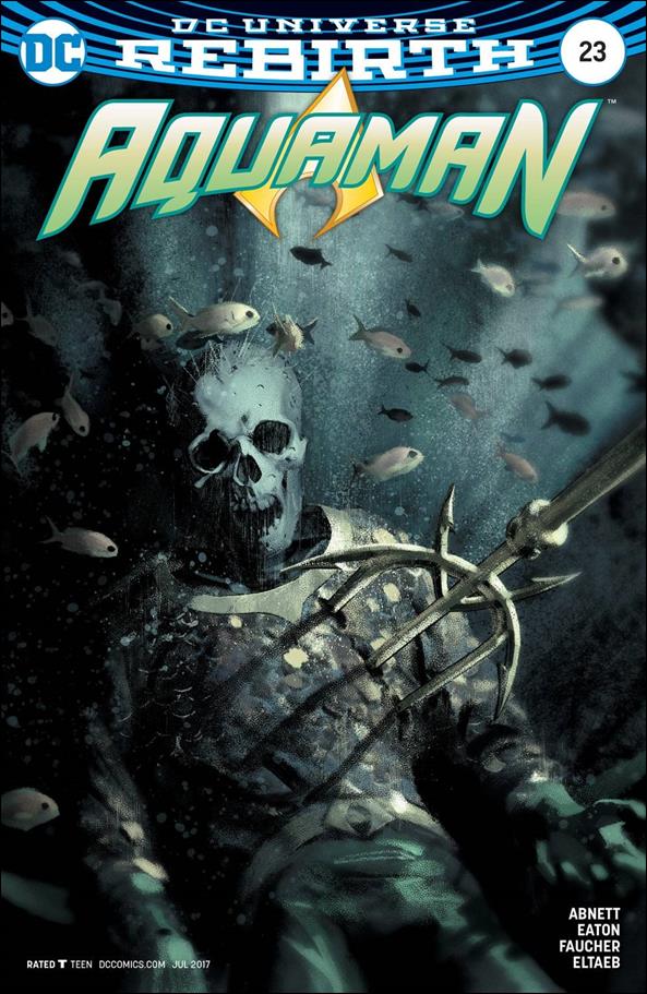 Aquaman (2016) issue 23-B Joshua Middleton Cover