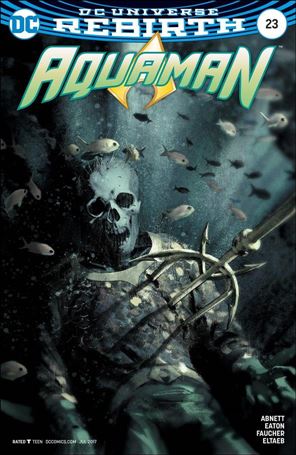 Aquaman (2016) issue 23-B Joshua Middleton Cover