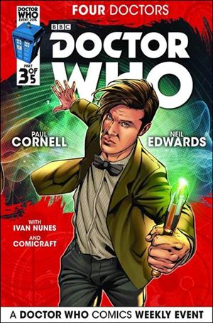 Doctor Who Event 2015: Four Doctors issue 3 Neil Edwards Cover