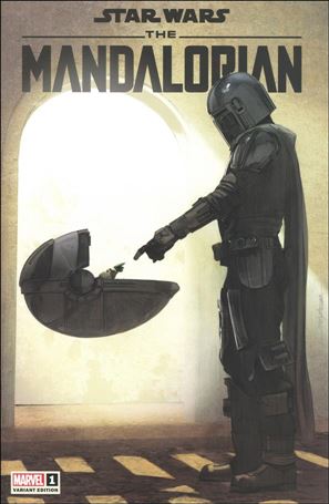 Star Wars: The Mandalorian issue 1-N Mike Mayhew Studio Store/East Side Cover 1/3000