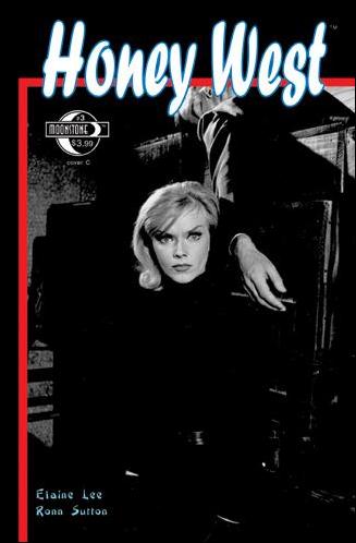 Honey West (2010) issue 3-C Anne Francis Black and White Photo Cover