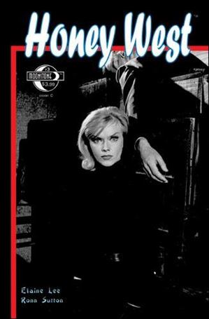 Honey West (2010) issue 3-C Anne Francis Black and White Photo Cover