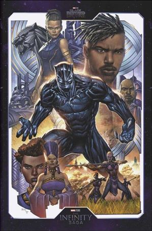 Black Panther (2022) issue 15-B Ken Lashley Infinity Saga Phase 3 Cover