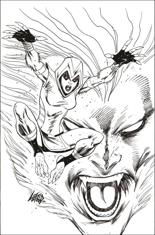Thundercats (2024) issue 4-ZD Rob Liefeld Virgin Line Art 1:11 Cover