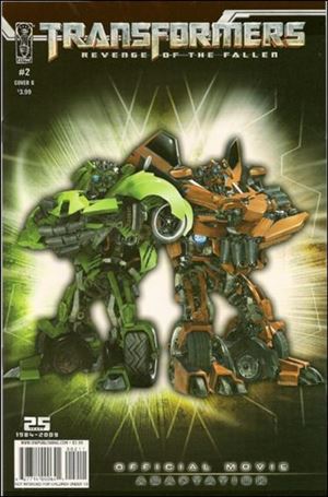 Transformers: Revenge of the Fallen Official Movie Adaptation issue 2-B CGI Cover