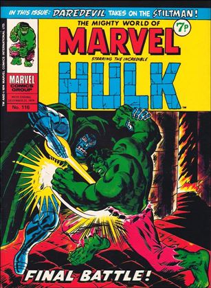 Mighty World of Marvel (UK) (1972) issue 116