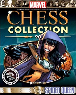 Marvel Chess Collection (UK) issue 90 Spider Queen (Black Queen)