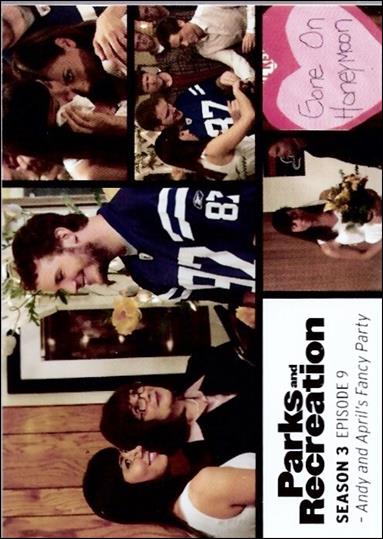 Parks and Recreation: Seasons 1 - 4 card 39 Andy and April's Fancy Party