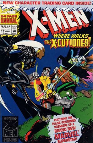 Uncanny X-Men Annual (1970) issue 17 Polybagged w/ Trading Card