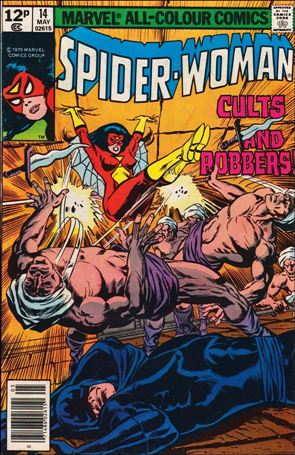 Spider-Woman (1978) issue 14-B UK Price Cover