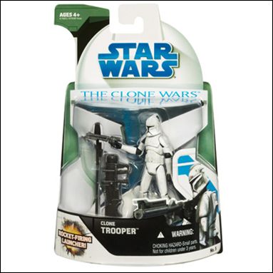 Star Wars: The Clone Wars Collection 3 3/4" Figures (2008) figure 5 Clone Trooper