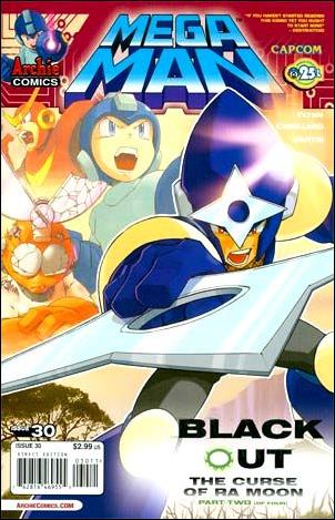 Mega Man issue 30 Patrick "Spaz" Spaziante Cover