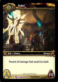 World of Warcraft: March of the Legion (Base Set) card 246 A'dal