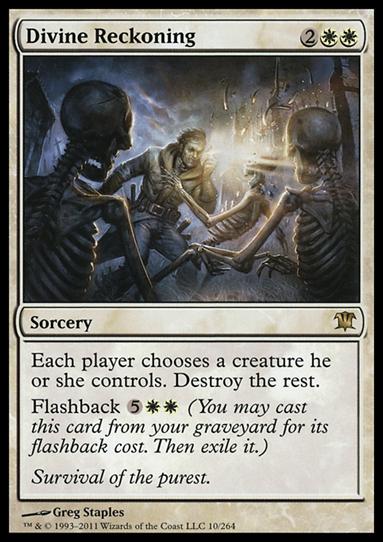 Magic the Gathering: Innistrad (Base Set) card 10 Divine Reckoning