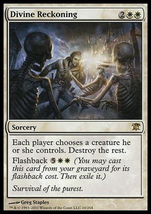 Magic the Gathering: Innistrad (Base Set) card 10 Divine Reckoning